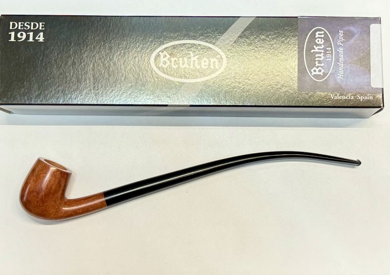 Pipa Bruken Churchwarden Bent Billiard