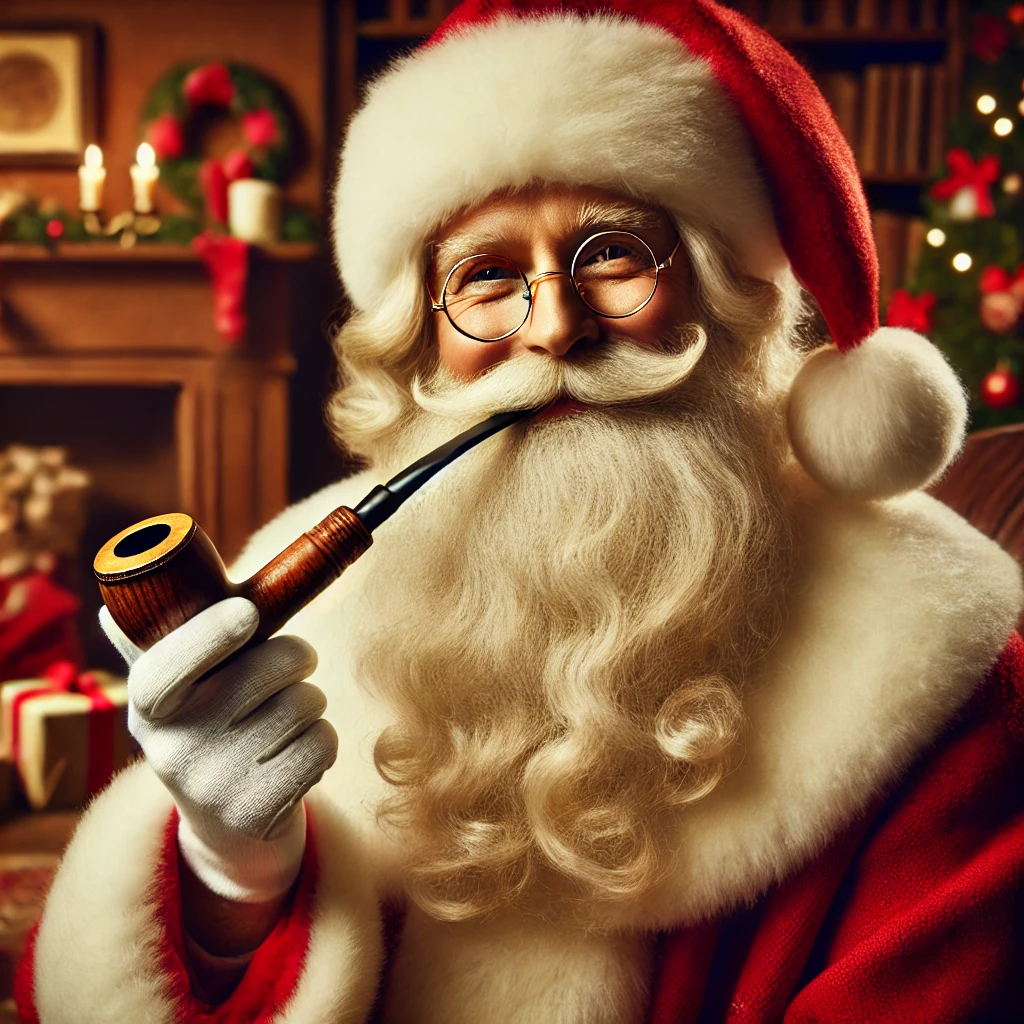 Papa Noel, estanco Casa Fuster Barcelona - Pipas Barcelona - Fumar en Pipa.webp