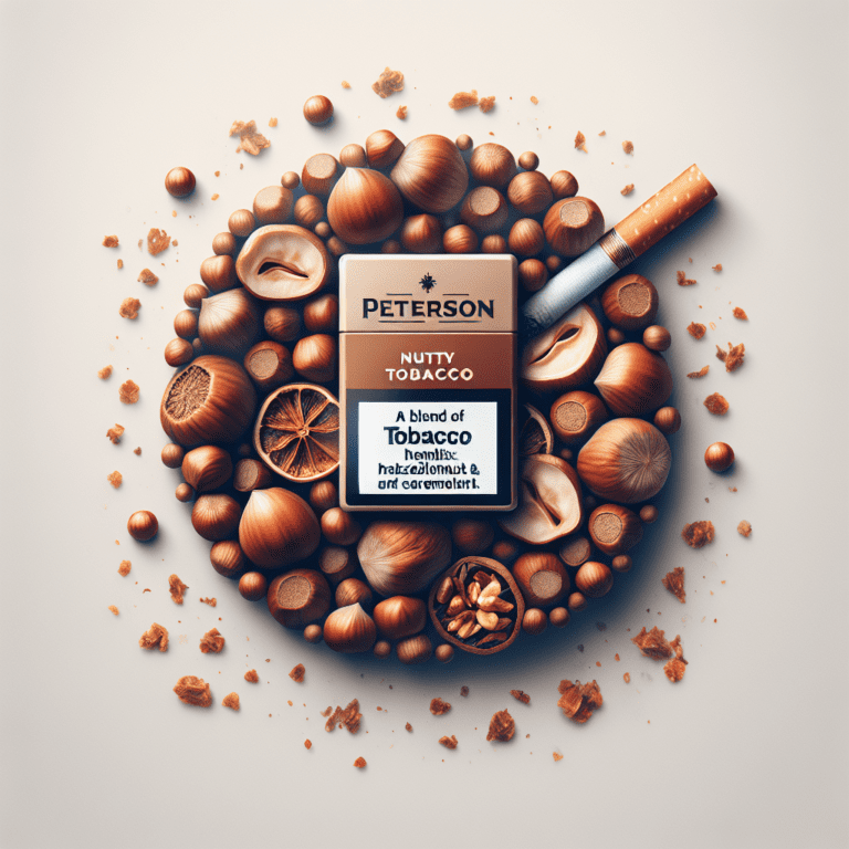 Tabaco Peterson Nutty Cut: Un Blend Con Notas De Avellana Y Caramelo