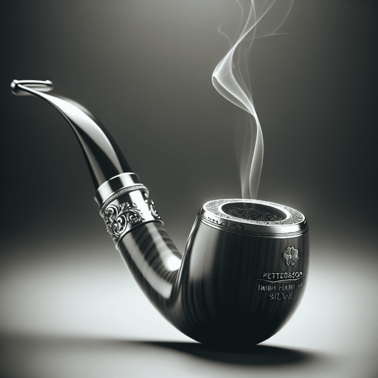 Pipa Peterson Irish Harp 150: Un Diseño Refinado Con Detalles En Plata