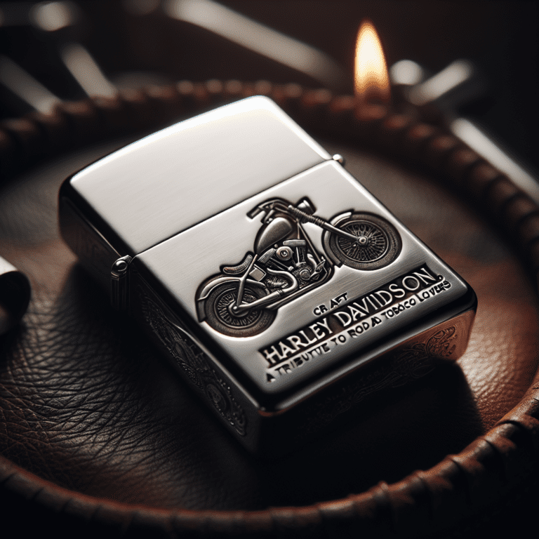 Encendedor Zippo Harley Davidson: Un Tributo A Los Amantes De La Carretera Y El Tabaco
