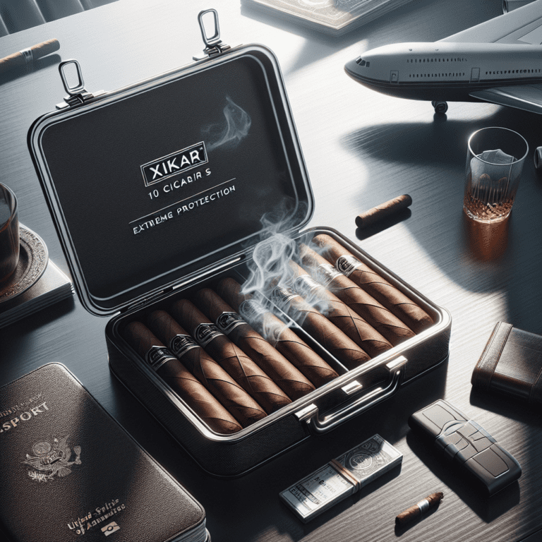 Humidor De Viaje Xikar 10 Cigarros: Protección Extrema Para Los Fumadores En Movimiento