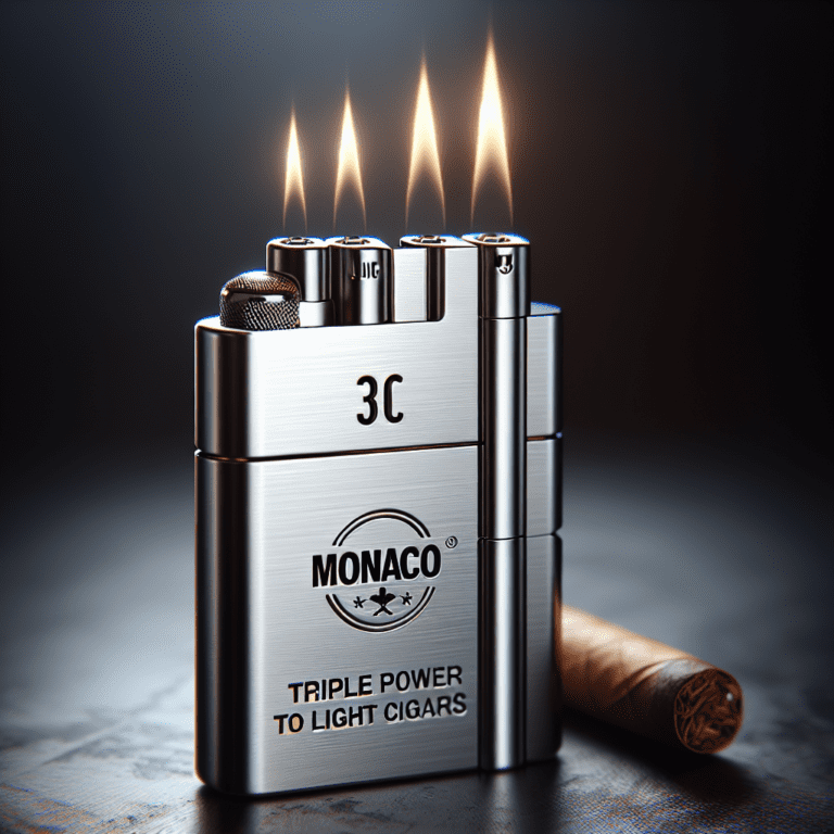 Encendedor Colibri Monaco Triple Jet: La Potencia Perfecta Para Encender Puros