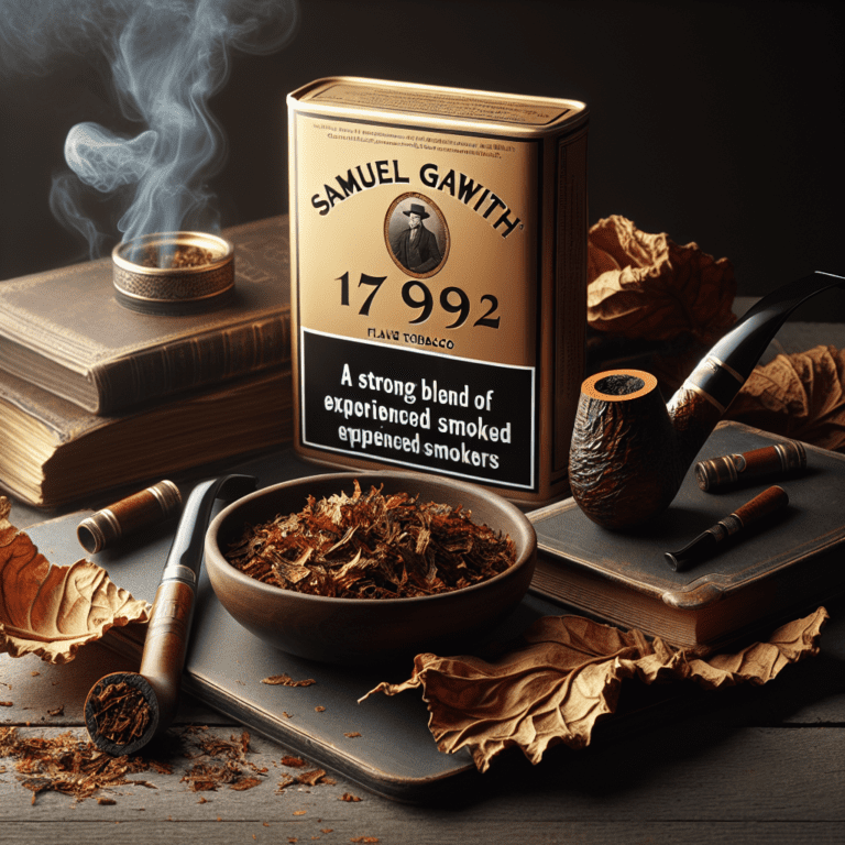 Tabaco Samuel Gawith 1792 Flake: Un Blend Fuerte Para Fumadores Experimentados