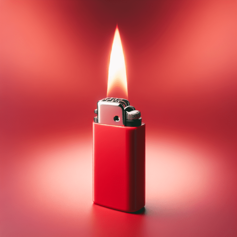Encendedor Dupont Minijet Red: Estilo Vibrante Con Una Llama Potente