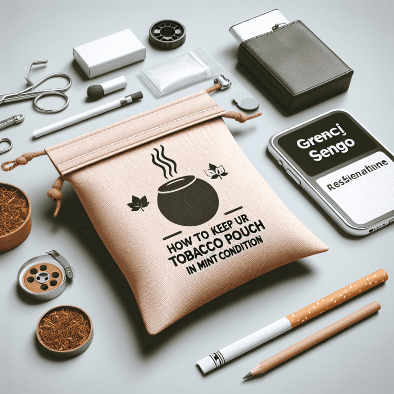 Cómo mantener tu Bolsa Atomic Tobacco Pouch como nueva