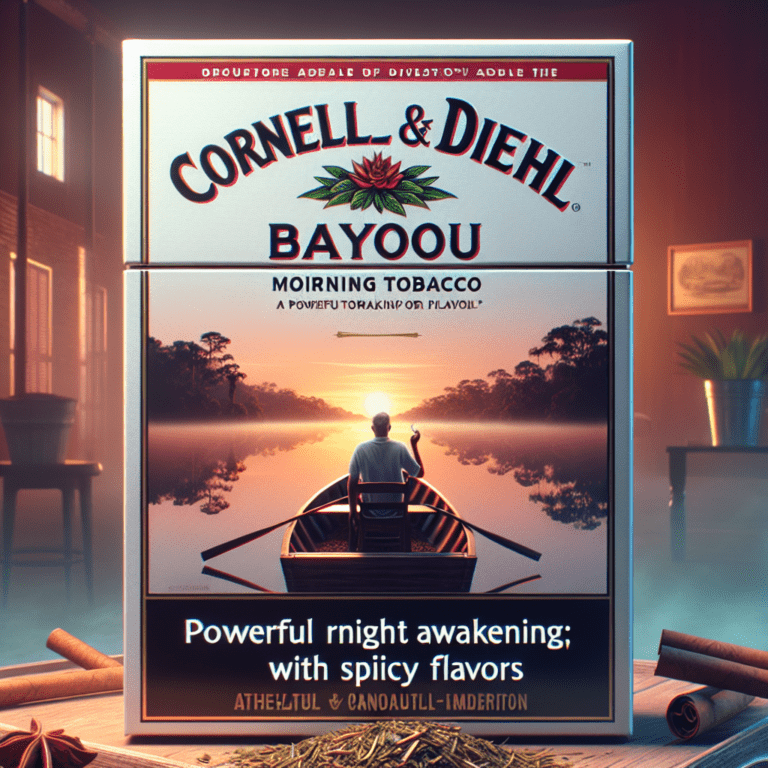 Tabaco Cornell & Diehl Bayou Morning: Un Despertar Potente Con Sabores Especiados