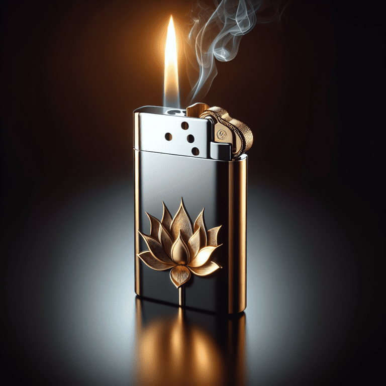 Encendedor Lotus Prestige: Un Toque De Lujo En Cada Llama