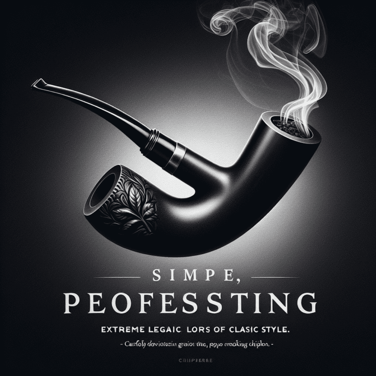 Pipa Savinelli Churchwarden: Elegancia Al Extremo Para Los Amantes Del Estilo Clásico