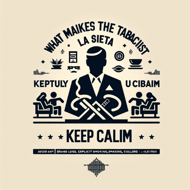 Qué hace única a la Tabaquera La Siesta Keep Calm