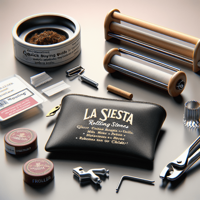 Guía de compra rápida para la Tabaquera La Siesta Rolling Stones