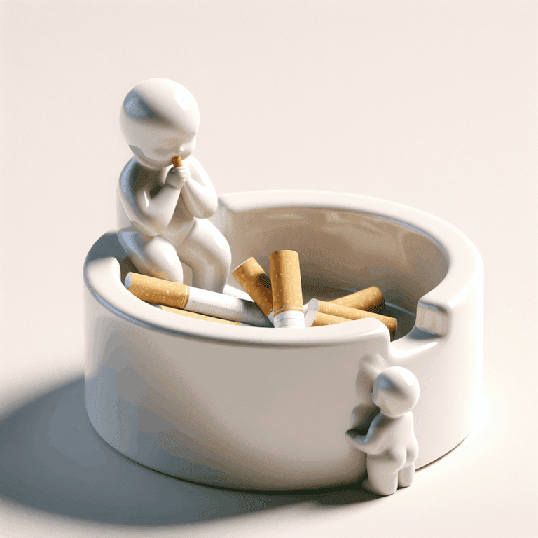 ¿Cenicero OBUS cerámica blanca para cigarro o metálico? Ventajas y desventajas