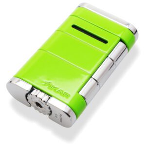 Xikar_Allume_Premium_Turbo_Flame_Windproof_Cigarette_Lighter_Like_Dupont_Maxi_Jet_Green_531GN