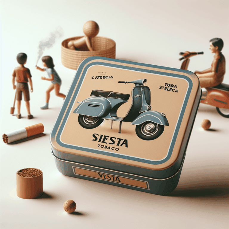 Tabaquera La Siesta Vespa: homenaje al diseño vintage italiano