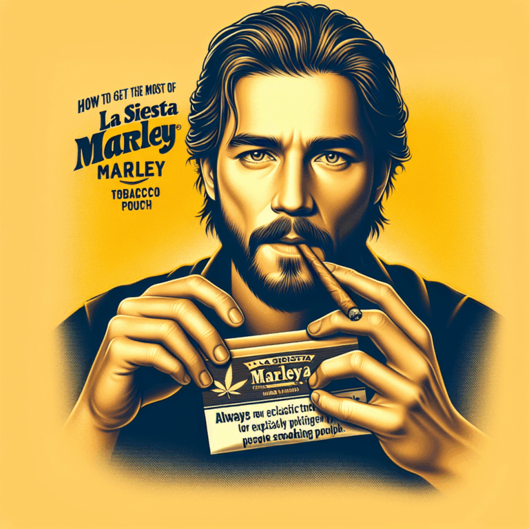 Cómo sacarle el máximo partido a tu Bolsa para tabaco de liar La Siesta Marley