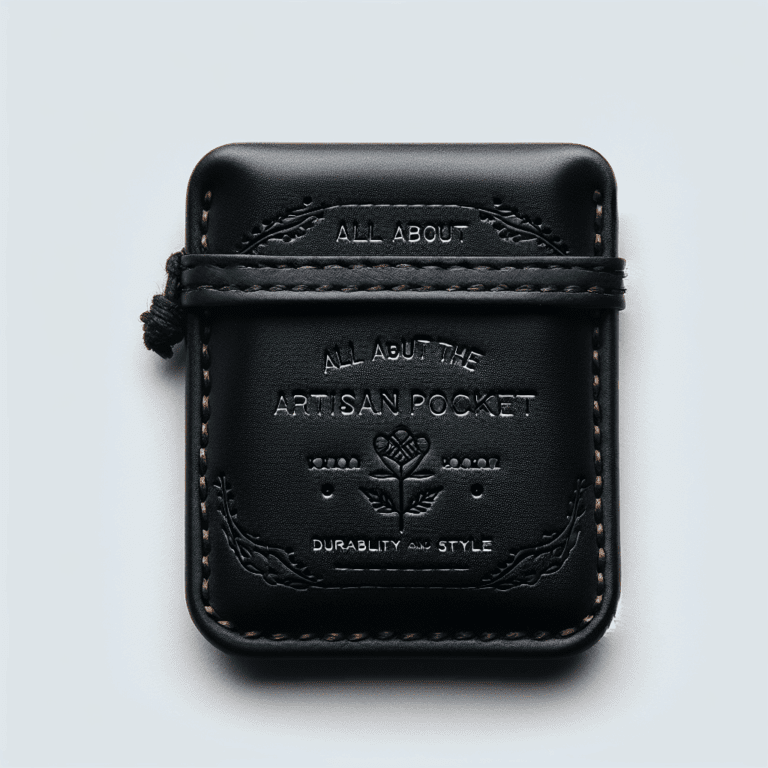 Todo sobre la Tabaquera F&F Artesana Pocket NEGRO: durabilidad y estilo