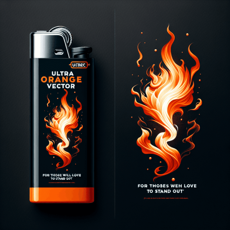 Encendedor Vector Ultra ORANGE: para quienes aman destacar