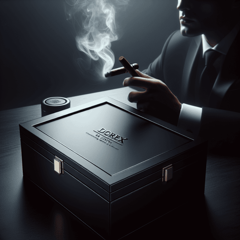 Humidor Dorex 920430 Negro: protección elegante para tu colección