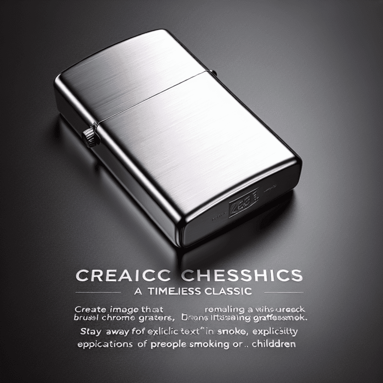 Encendedor Zippo Brushed Chrome 200: el clásico que nunca falla