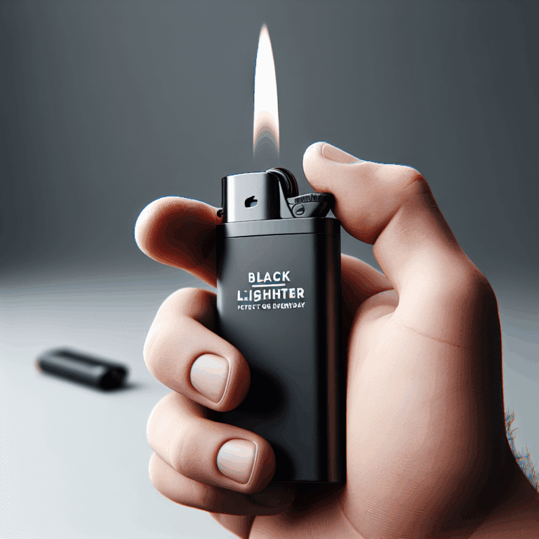 Encendedor Silver Match Debden NEGRO: ideal para el uso diario