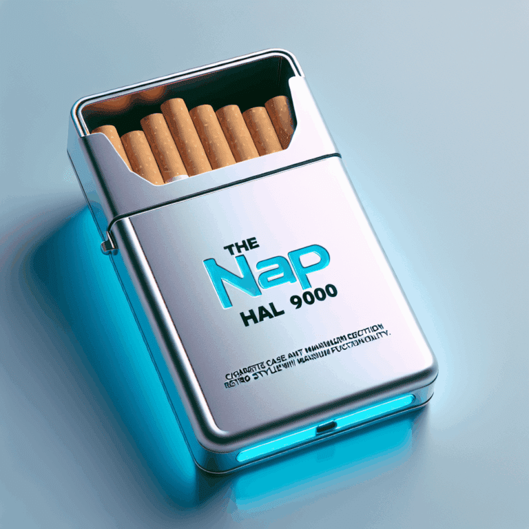 Tabaquera La Siesta Hal 9000: estilo retro con máxima funcionalidad