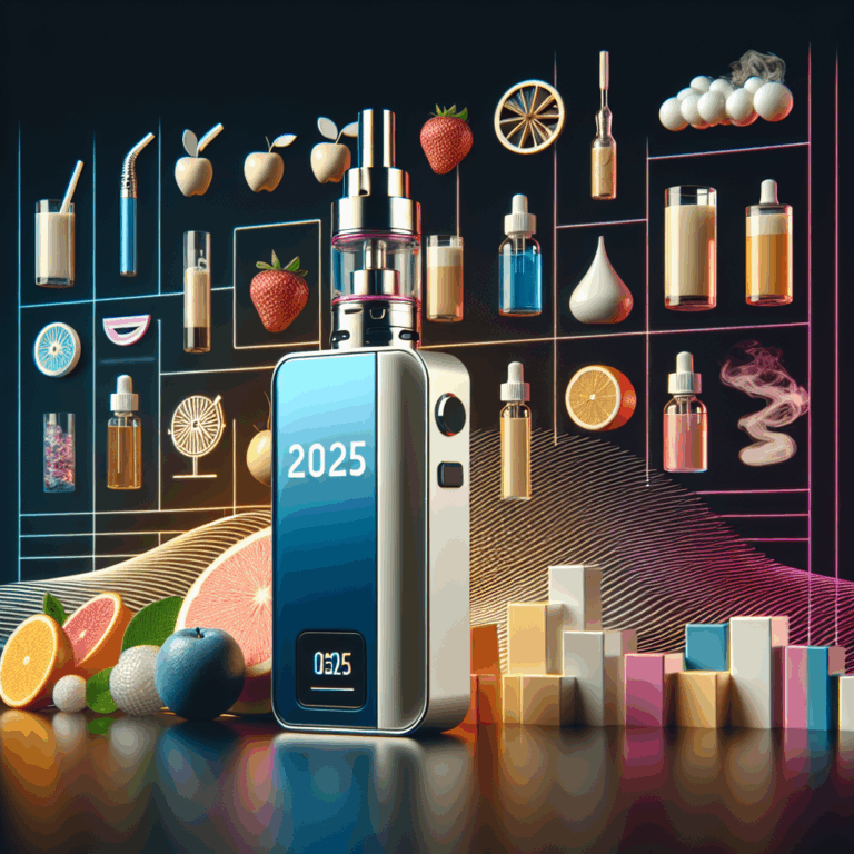Los nuevos sabores de vapers más vendidos en 2025