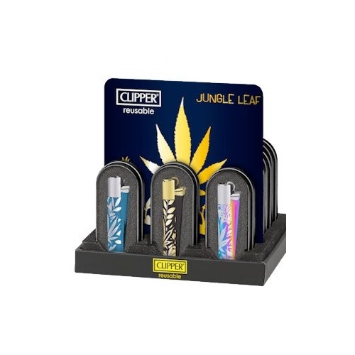 Clipper Metal Jungle Leafs Gold - Imagen 2
