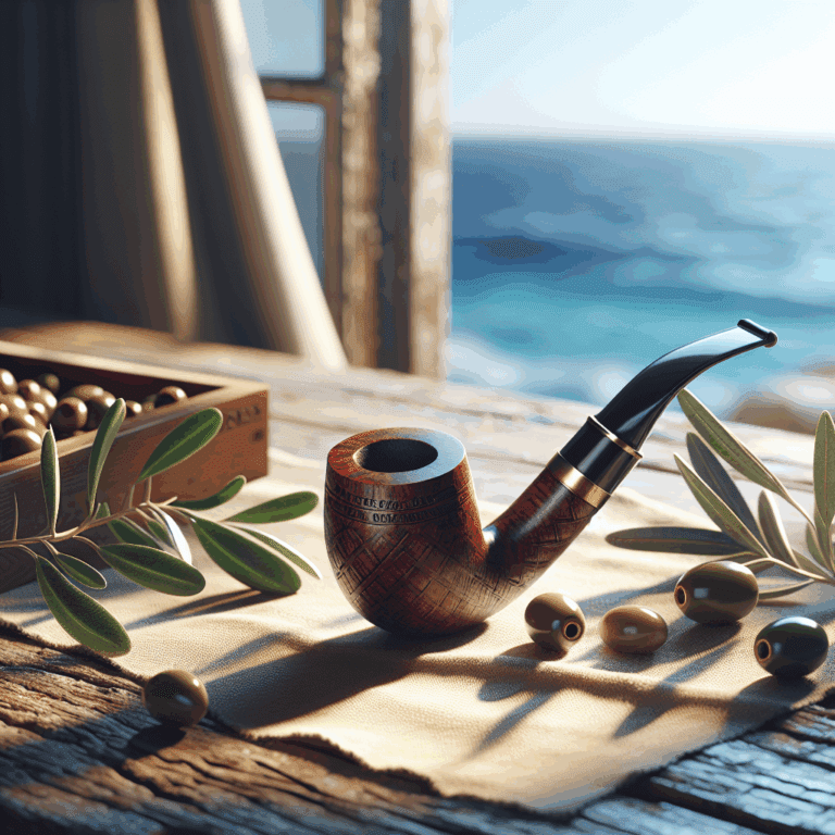 Pipa Rattray´s Joy Olive Nº 8: estilo mediterráneo en cada detalle