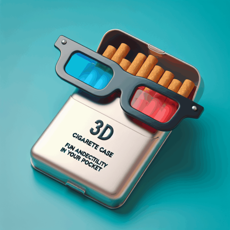 Tabaquera La Siesta Gafas 3D: diversión y funcionalidad en tu bolsillo