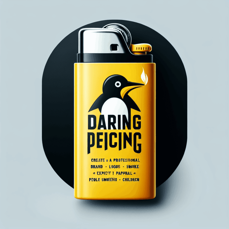 Encendedor MYON Racing Penguin Amarillo: diseño atrevido, eficacia garantizada