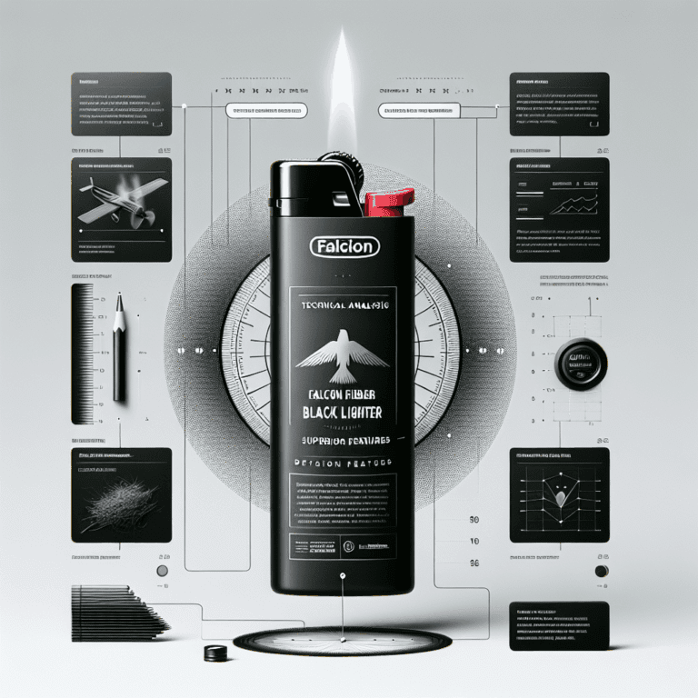 Encendedor Colibrí Falcon fiber Black: análisis y ventajas técnicas