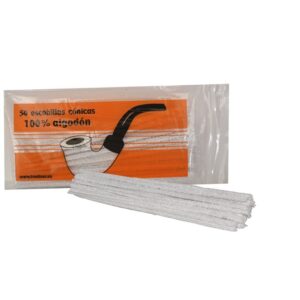 Estuche Escobillones T.D Blancos Cónicos