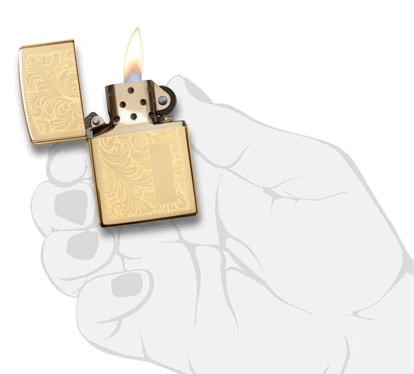 Encendedor Zippo Venetian Brass - Imagen 4