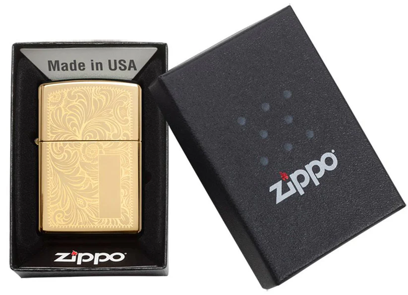 Encendedor Zippo Venetian Brass - Imagen 2