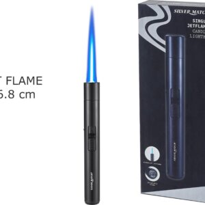 Encendedor Silver Match Candle Black