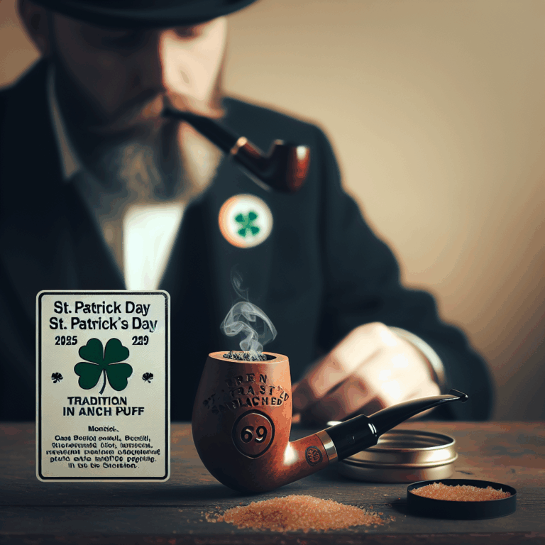 Pipa Peterson St. Patrick´s Day 2025 Sandblasted 69: tradición en cada calada