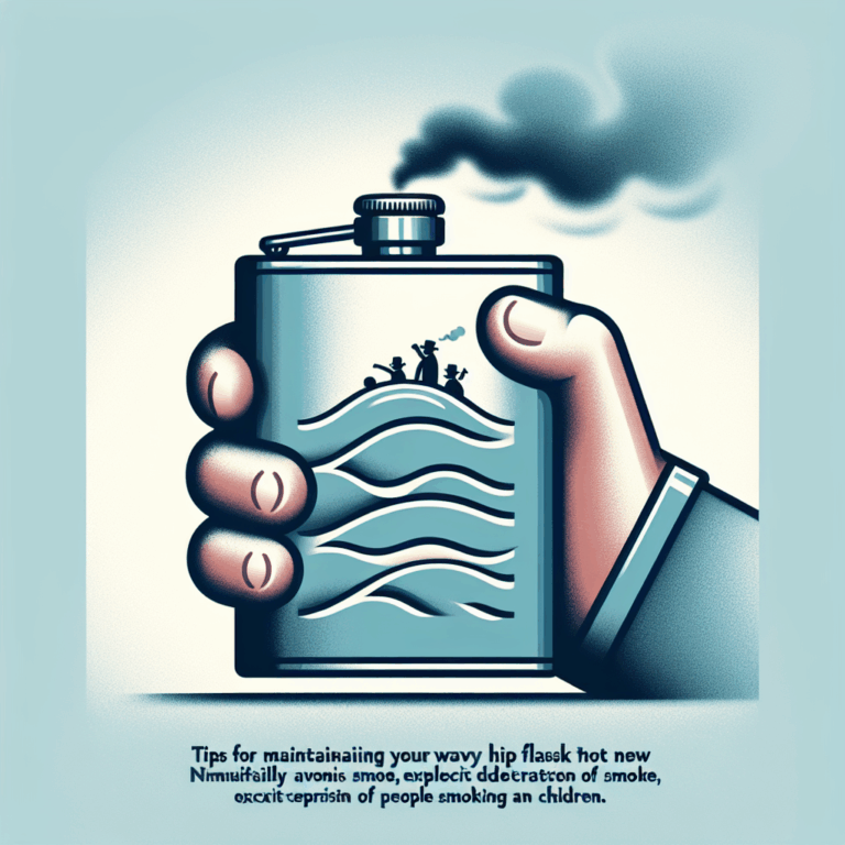 Consejos para conservar tu Licorera/Petaca Trediser Ondulada como nueva