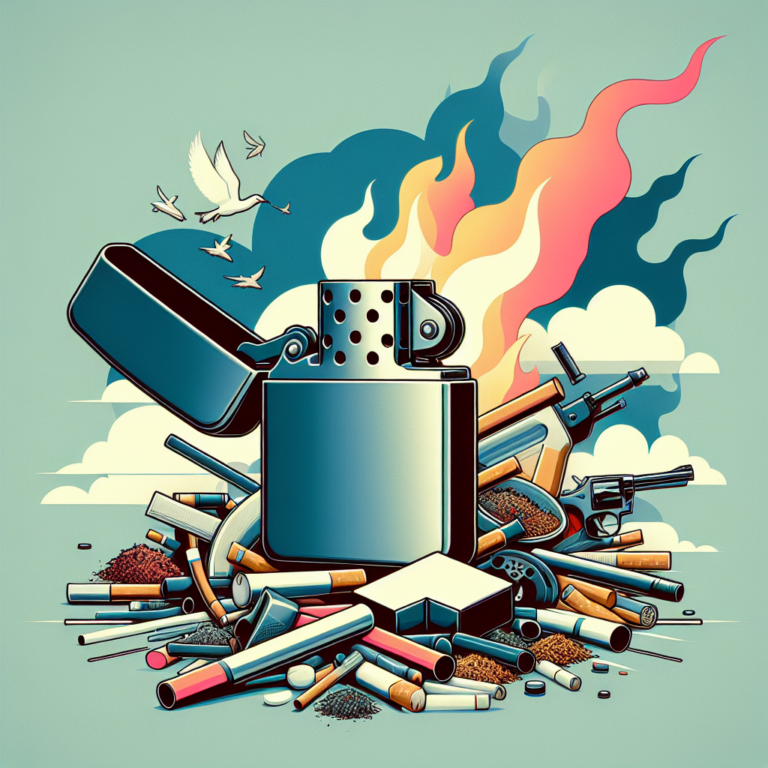 Cenicero Champ metálico de pulsador: revisión completa