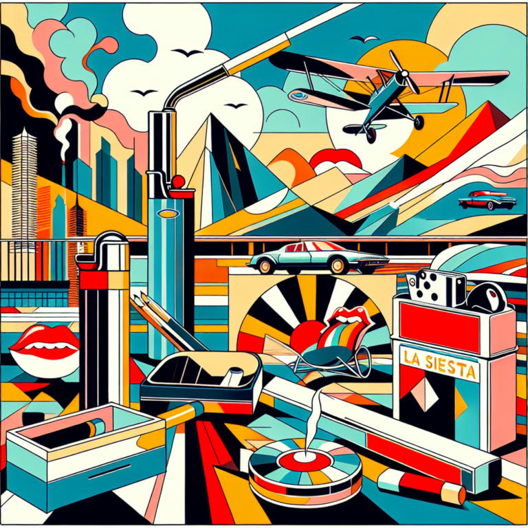 Estilo y funcionalidad de la Tabaquera La Siesta Rolling Stones