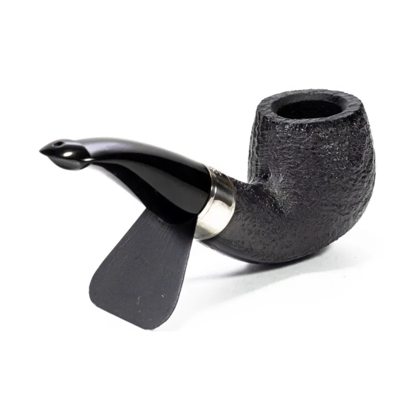 peterson 160th anniversary sandblasted bent billiard 5