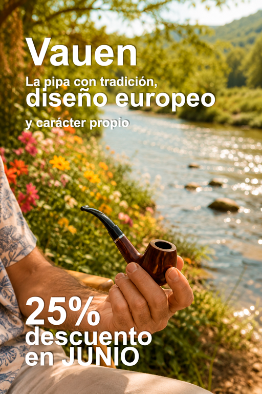 25% Pipa Vauen Barcelona Estanco Casa Fuster Comprar Pipa de oferta y en promocion PROMO POP Junio 2026