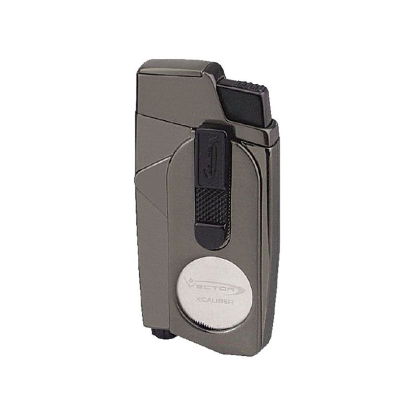 encendedor vector xcaliber double cutter gris 1