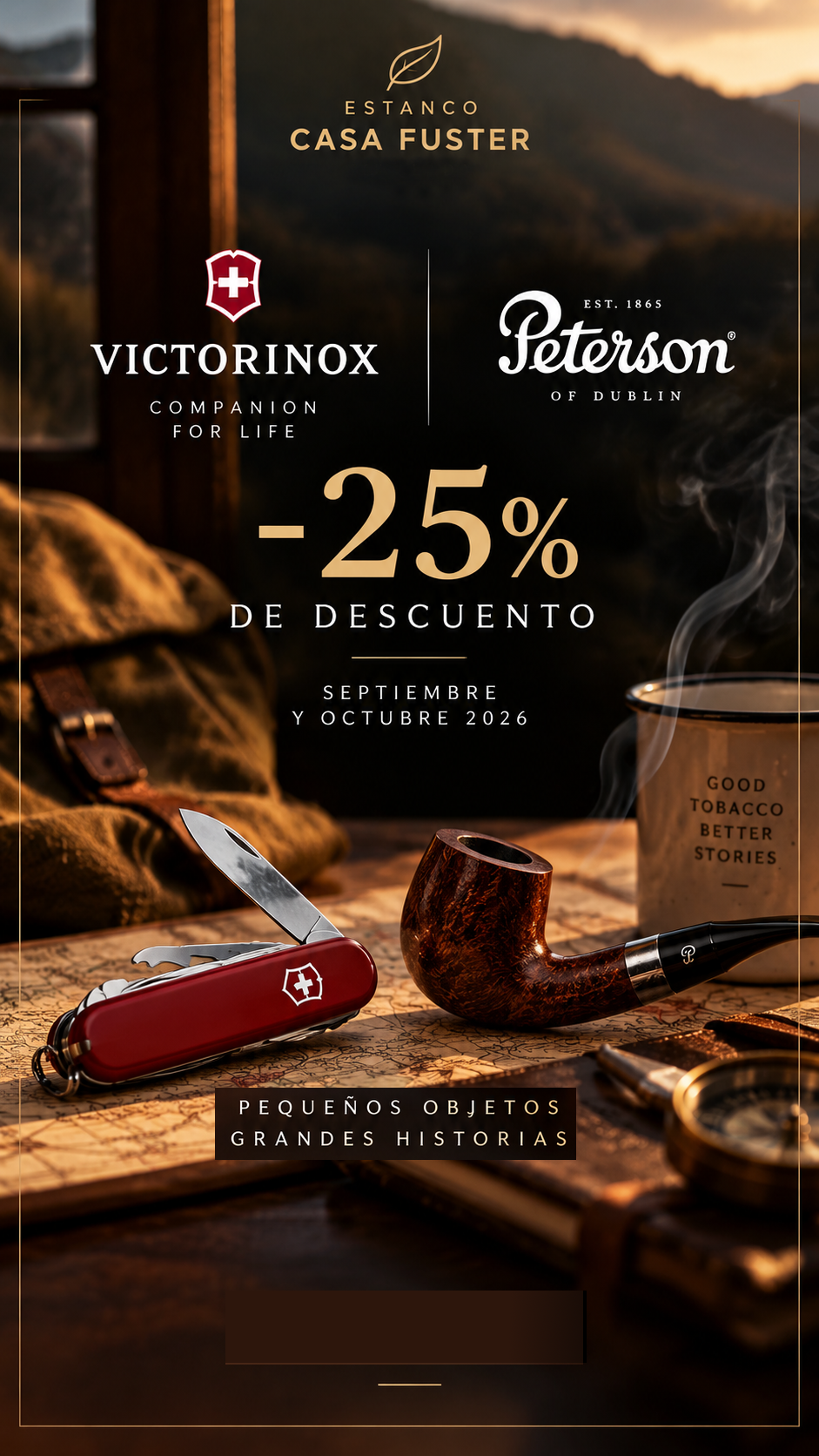 Victorinox Peterson Setembre octubre Estancocasafuster Promocio